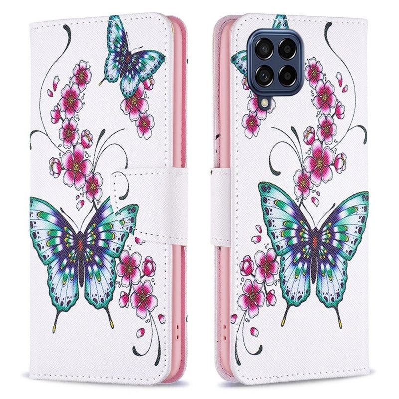 Kotelot Samsung Galaxy M53 5G Decline Butterflies