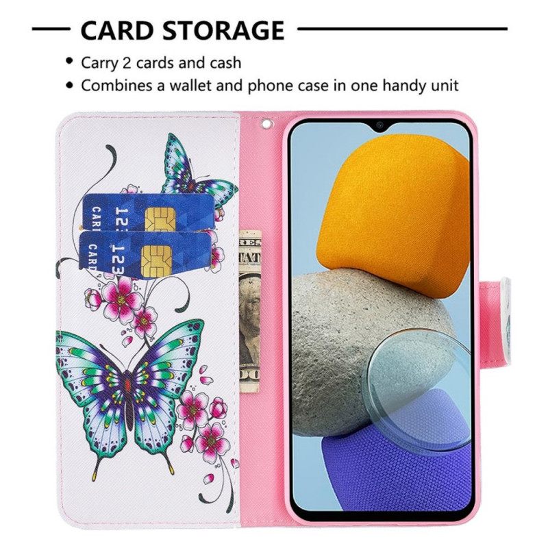 Kotelot Samsung Galaxy M53 5G Decline Butterflies