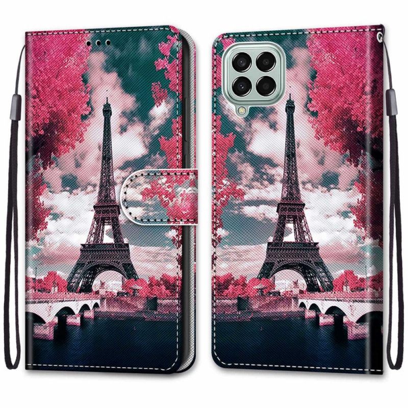 Kotelot Samsung Galaxy M53 5G Eiffel-torni