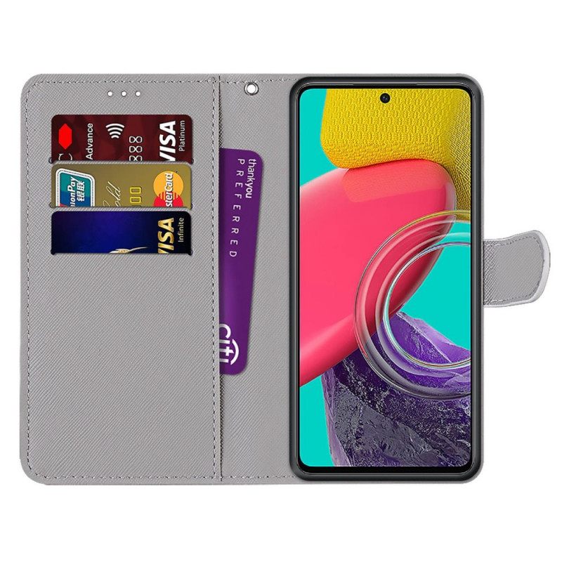 Kotelot Samsung Galaxy M53 5G Eiffel-torni