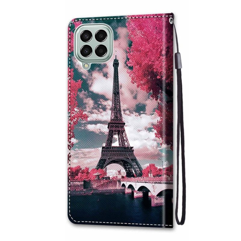 Kotelot Samsung Galaxy M53 5G Eiffel-torni