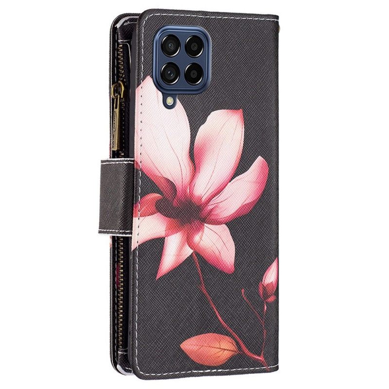 Kotelot Samsung Galaxy M53 5G Lompakkokotelo Flower Lompakko