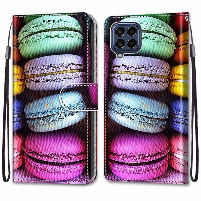 Kotelot Samsung Galaxy M53 5G Macarons