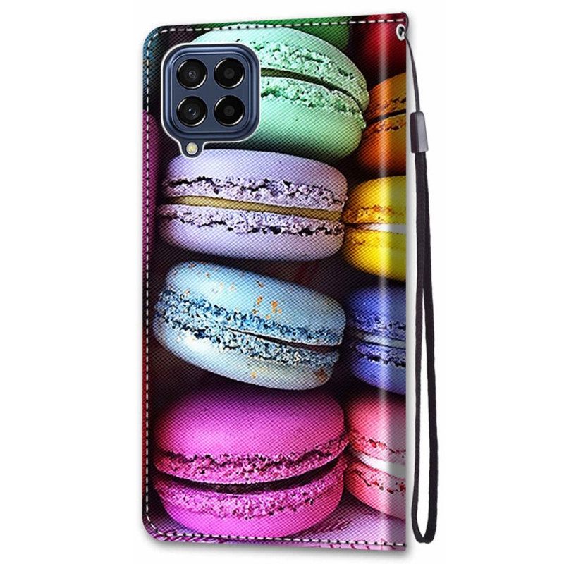 Kotelot Samsung Galaxy M53 5G Macarons