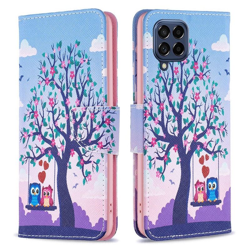 Kotelot Samsung Galaxy M53 5G Pöllöt Keinussa