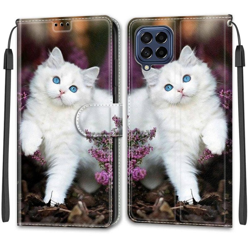 Kotelot Samsung Galaxy M53 5G Suojaketju Kuori Thong Cats Fani