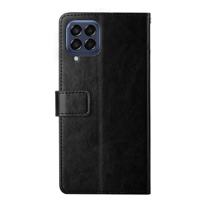 Nahkakotelo Samsung Galaxy M53 5G Style Leather Y Design