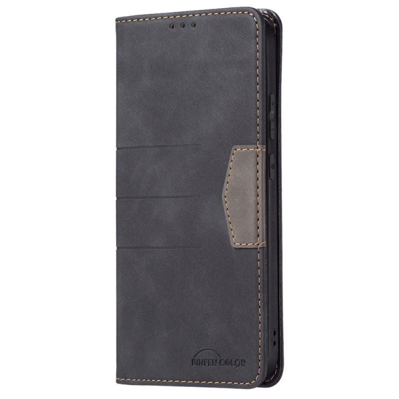 Puhelinkuoret Samsung Galaxy M53 5G Kotelot Flip Binfen Color