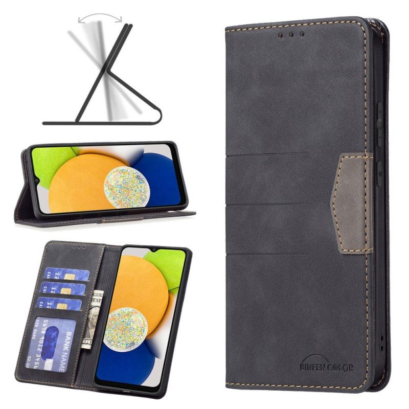 Puhelinkuoret Samsung Galaxy M53 5G Kotelot Flip Binfen Color