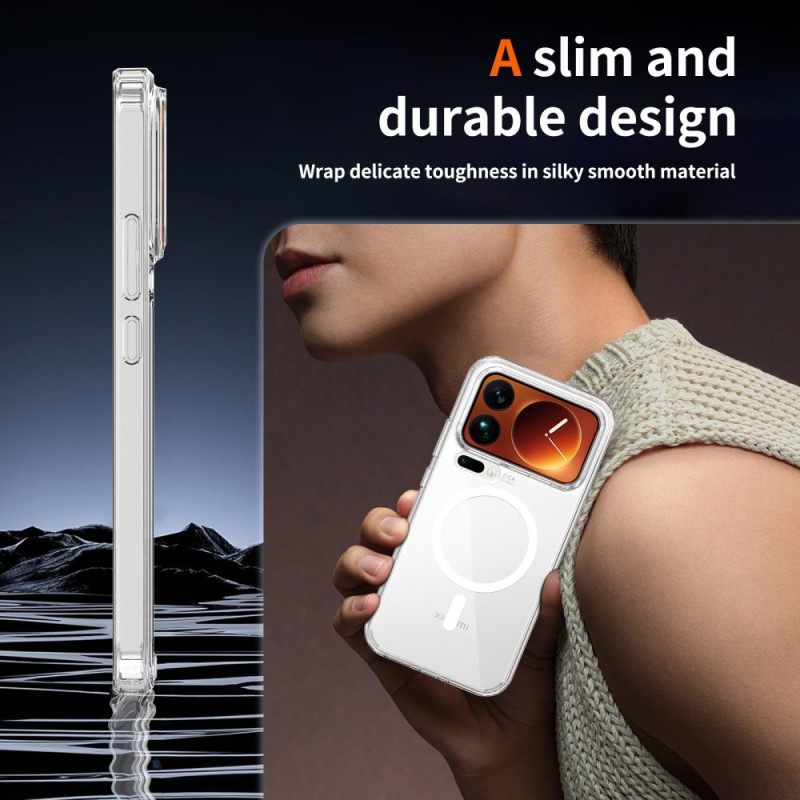 Case Xiaomi 17 Pro Max Puhelinkuoret Läpinäkyvä Magneettinen Hybridi