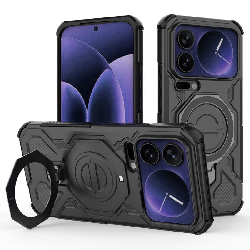 Case Xiaomi 17 Pro Max Puhelinkuoret Magneettinen Pyörivä Jalusta