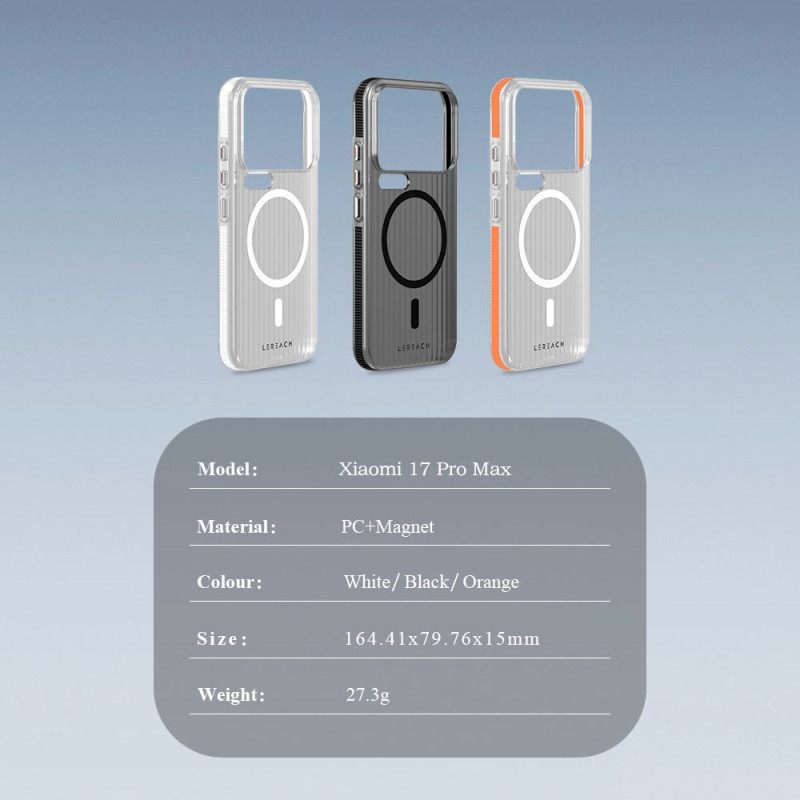 Case Xiaomi 17 Pro Max Puhelinkuoret Toc-sarja Lereach