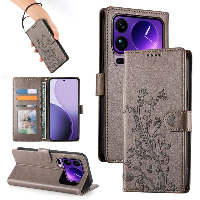 Kotelot Xiaomi 17 Pro Max Fleurette-koristeet Suojakuori