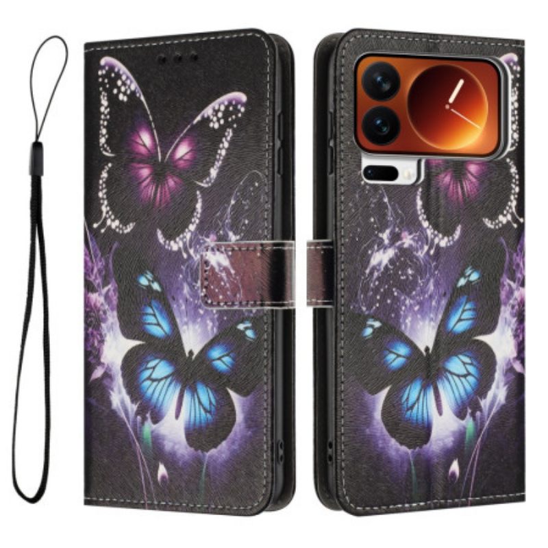 Kotelot Xiaomi 17 Pro Max Kaksi Perhosta Suojakuori