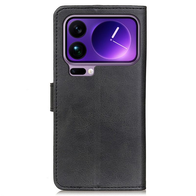 Kotelot Xiaomi 17 Pro Max Matta Tekonahka