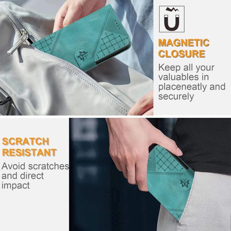 Kotelot Xiaomi 17 Pro Max Perhos- Ja Geometrinen Kuvio