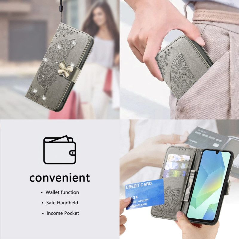 Kotelot Xiaomi 17 Pro Max Perhosia Ja Strasseja