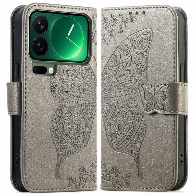 Kotelot Xiaomi 17 Pro Max Perhoskuvio Suojakuori