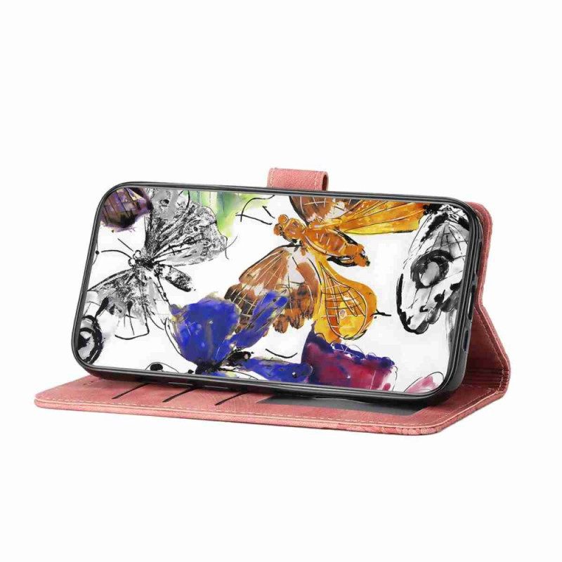 Kotelot Xiaomi 17 Pro Max Puhelinkuoret Mokkanahkakuvioinen Perhoskuvio