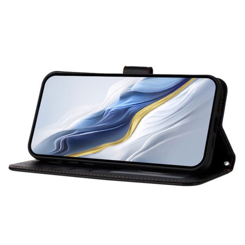 Kotelot Xiaomi 17 Pro Max Yksivärinen Nahkakuvio Suojakuori