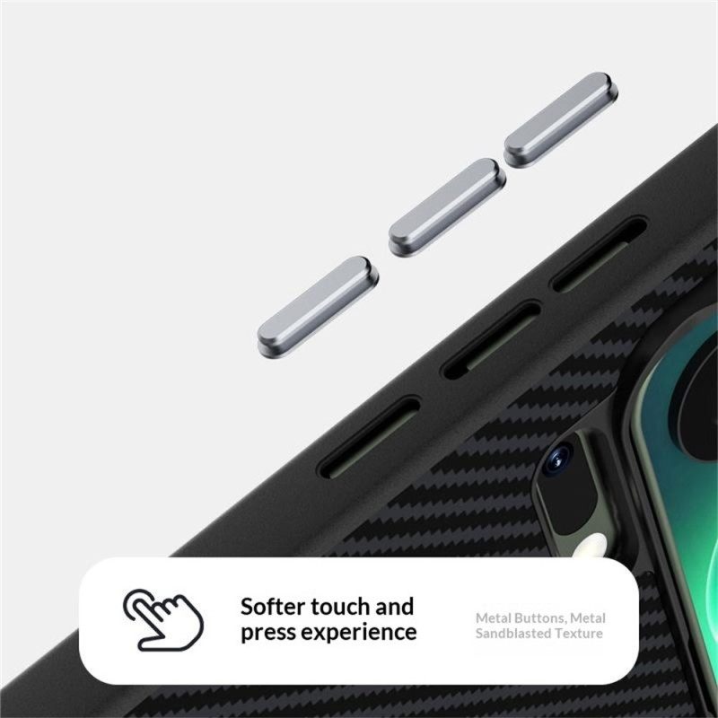 Kuori Xiaomi 17 Pro Max Abeel Hiilikuitumagneettisuljin