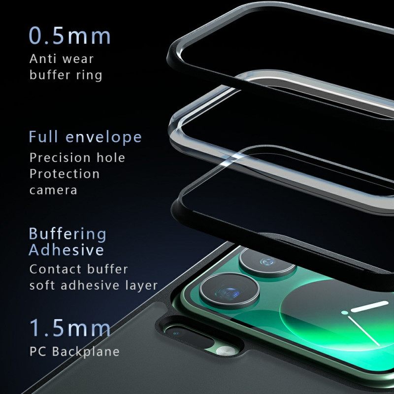 Kuori Xiaomi 17 Pro Max Ihoefekti Mattapintaisella Pinnalla