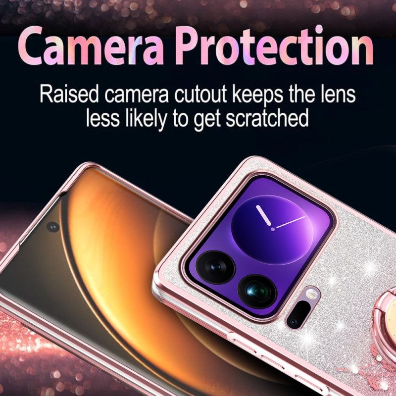 Kuori Xiaomi 17 Pro Max Kadem-pyörivä Rengas