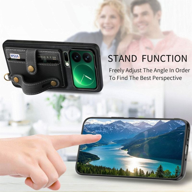 Kuori Xiaomi 17 Pro Max Korttikotelo Ja Tukijalka