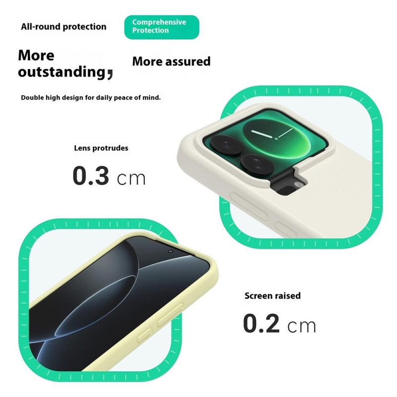 Kuori Xiaomi 17 Pro Max Nestemäinen Silikoni