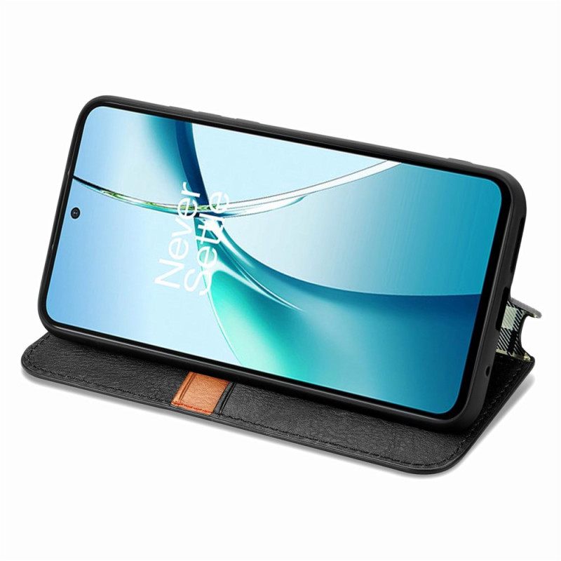 Nahkakotelo Xiaomi 17 Pro Max Timanttikuvio Suojakuori