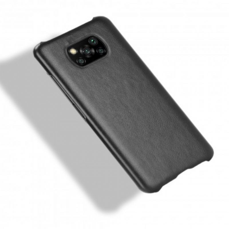 Case Poco X3 / X3 Pro / X3 NFC Litchi Performance Leather Effect