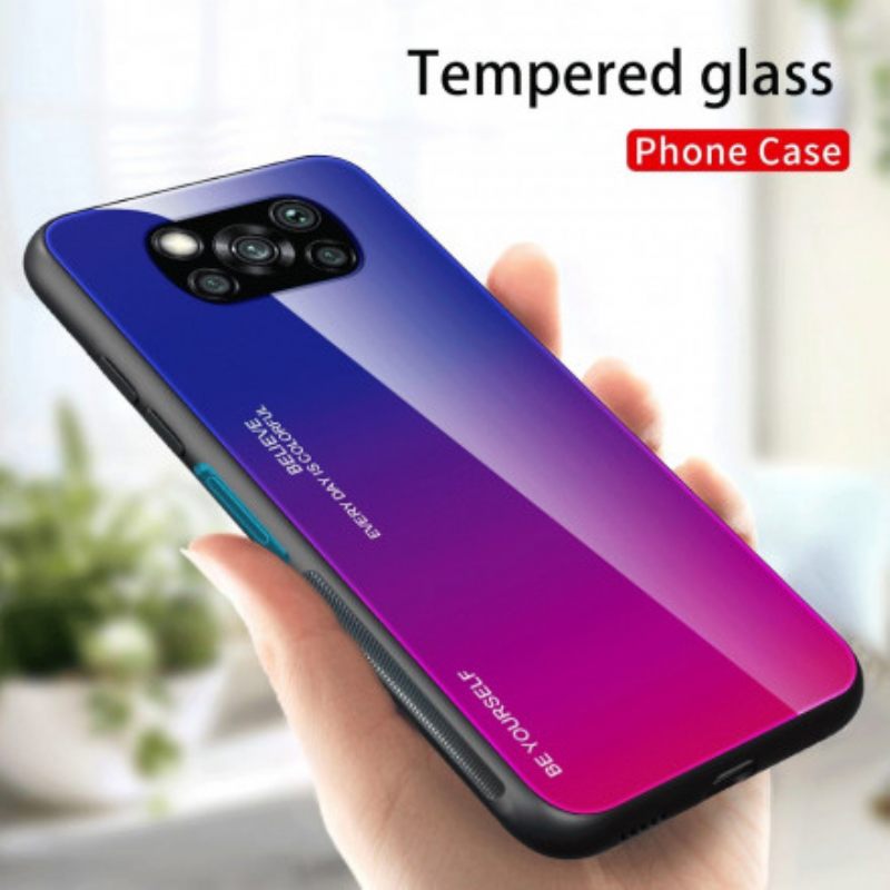 Case Poco X3 / X3 Pro / X3 NFC Tempered Glass Ole Oma Itsesi