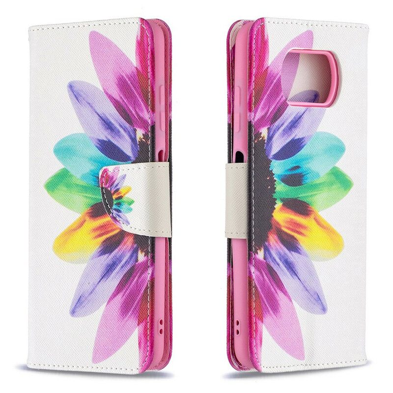 Kotelot Poco X3 / X3 Pro / X3 NFC Flower Watercolour