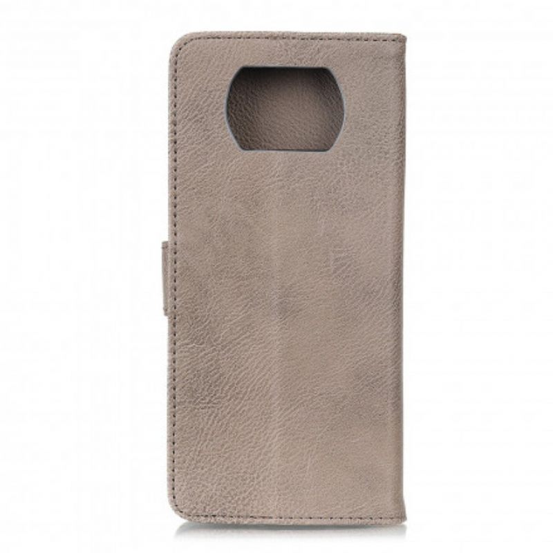 Kotelot Poco X3 / X3 Pro / X3 NFC Keinonahka Khazneh