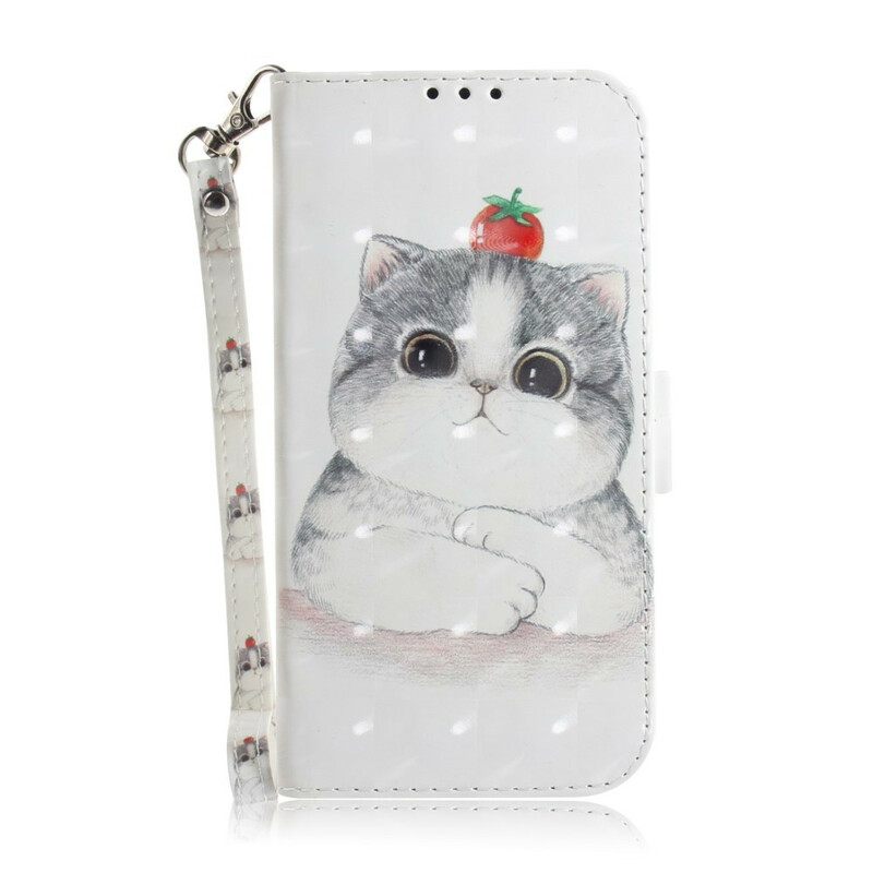 Kotelot Poco X3 / X3 Pro / X3 NFC Suojaketju Kuori Tomaatti Remmalla
