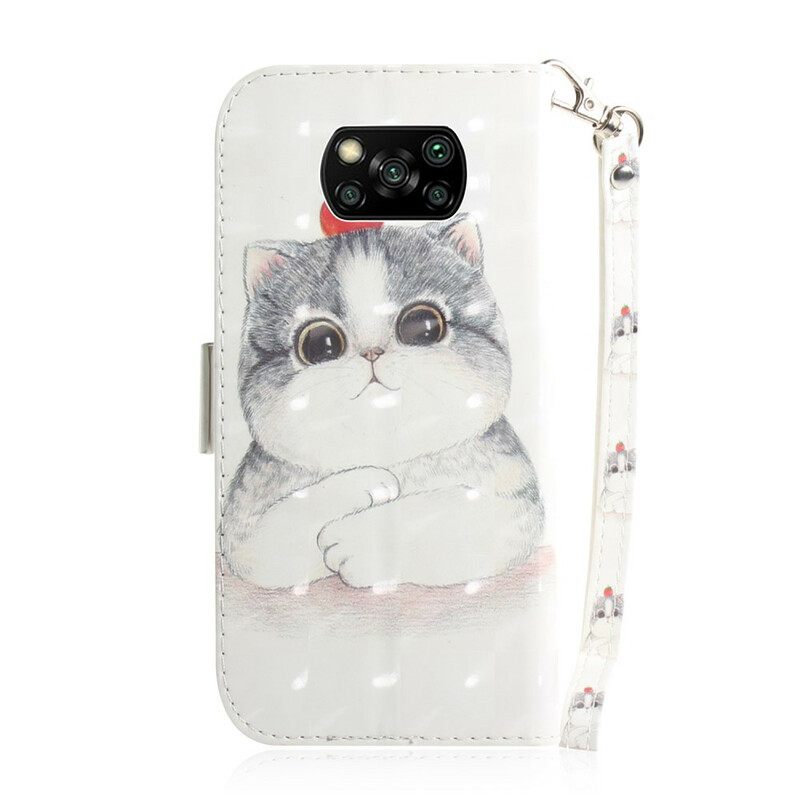 Kotelot Poco X3 / X3 Pro / X3 NFC Suojaketju Kuori Tomaatti Remmalla