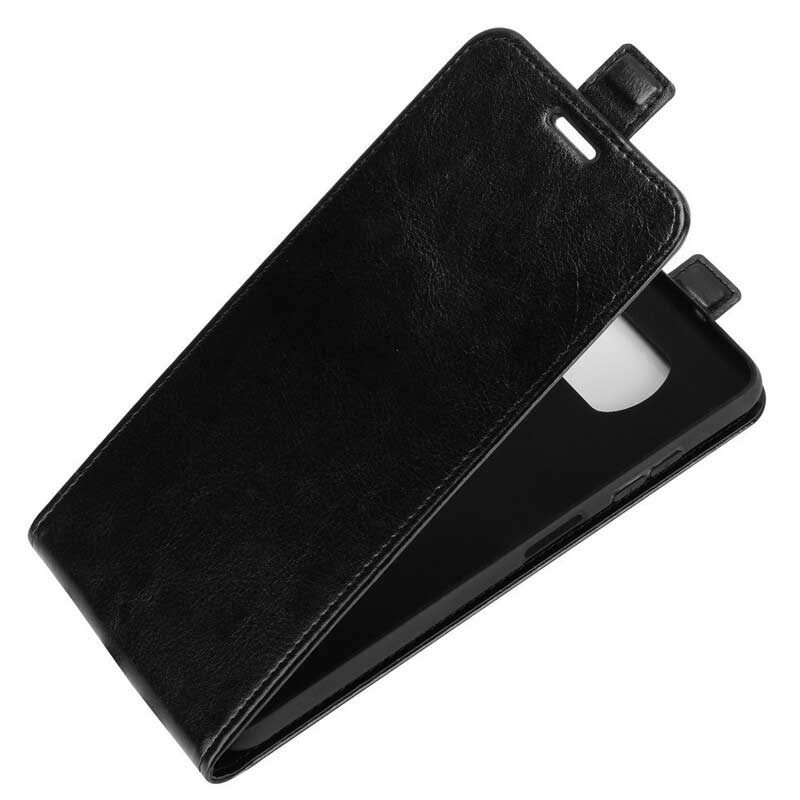 Kotelot Poco X3 / X3 Pro / X3 NFC Vertical Flap Leather Effect
