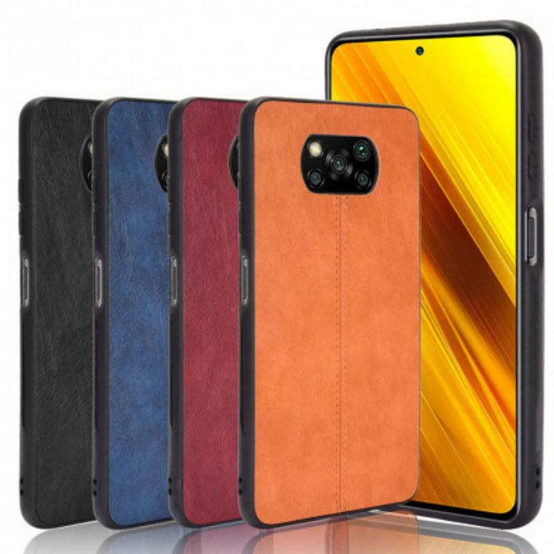 Kuori Poco X3 / X3 Pro / X3 NFC Couture Nahkaefekti