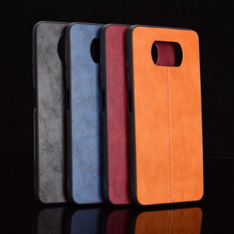 Kuori Poco X3 / X3 Pro / X3 NFC Couture Nahkaefekti