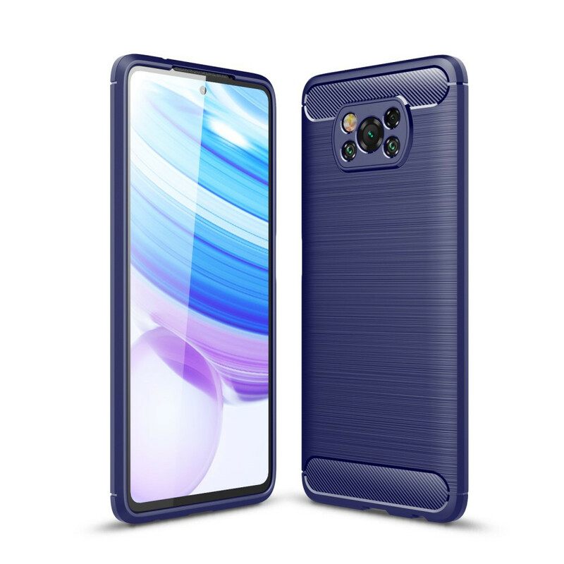 Kuori Poco X3 / X3 Pro / X3 NFC Harjattu Hiilikuitu