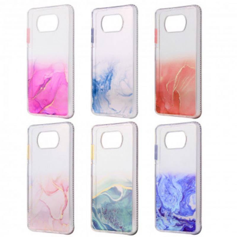 Kuori Poco X3 / X3 Pro / X3 NFC Hybridimarmoriefekti