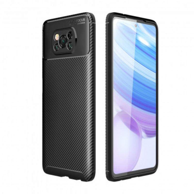 Kuori Poco X3 / X3 Pro / X3 NFC Joustava Hiilikuiturakenne