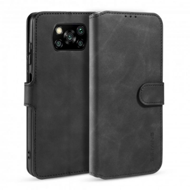 Nahkakotelo Poco X3 / X3 Pro / X3 NFC Dg.ming Retro