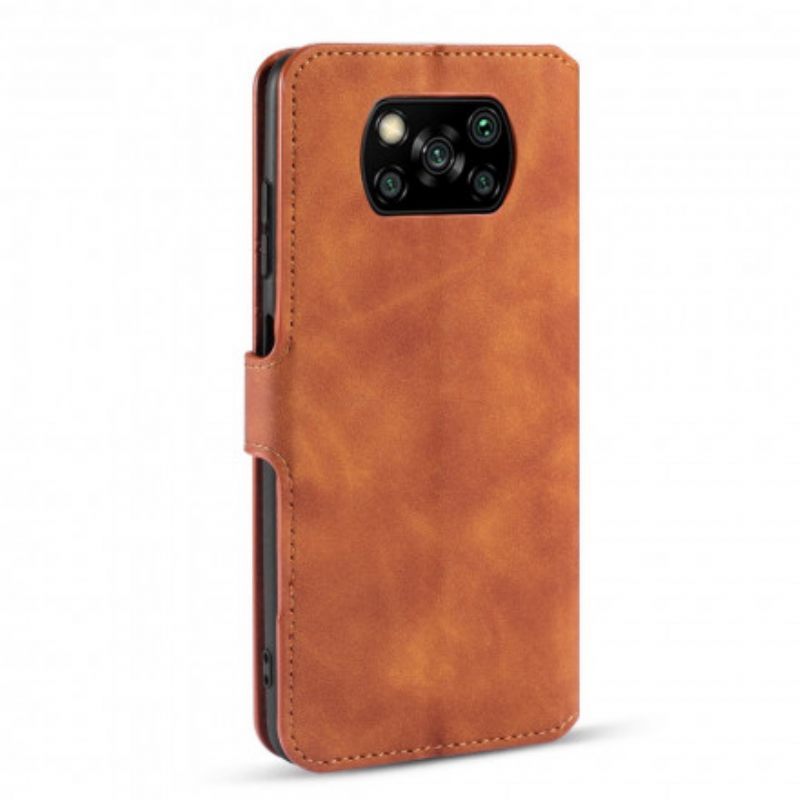 Nahkakotelo Poco X3 / X3 Pro / X3 NFC Dg.ming Retro