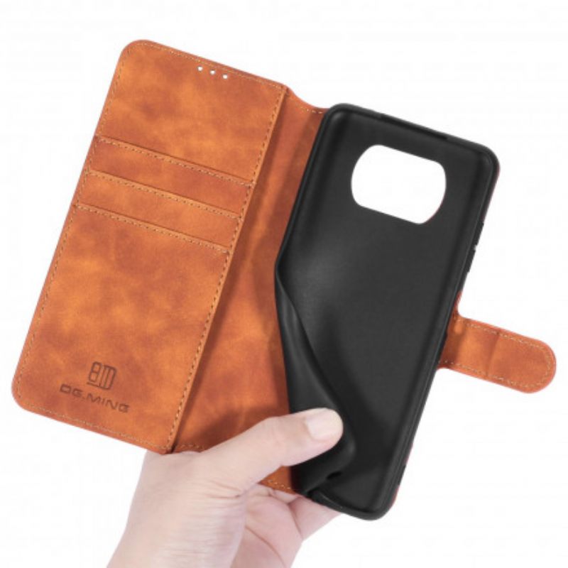Nahkakotelo Poco X3 / X3 Pro / X3 NFC Dg.ming Retro
