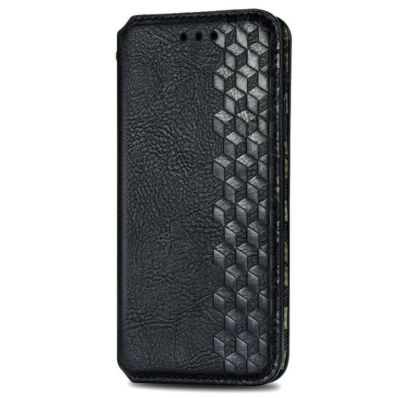 Puhelinkuoret Poco X3 / X3 Pro / X3 NFC Kotelot Flip Diamond Texture Leather Effect