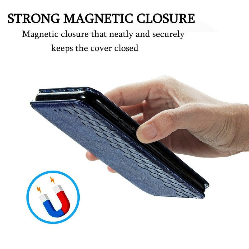 Puhelinkuoret Poco X3 / X3 Pro / X3 NFC Kotelot Flip Diamond Texture Leather Effect