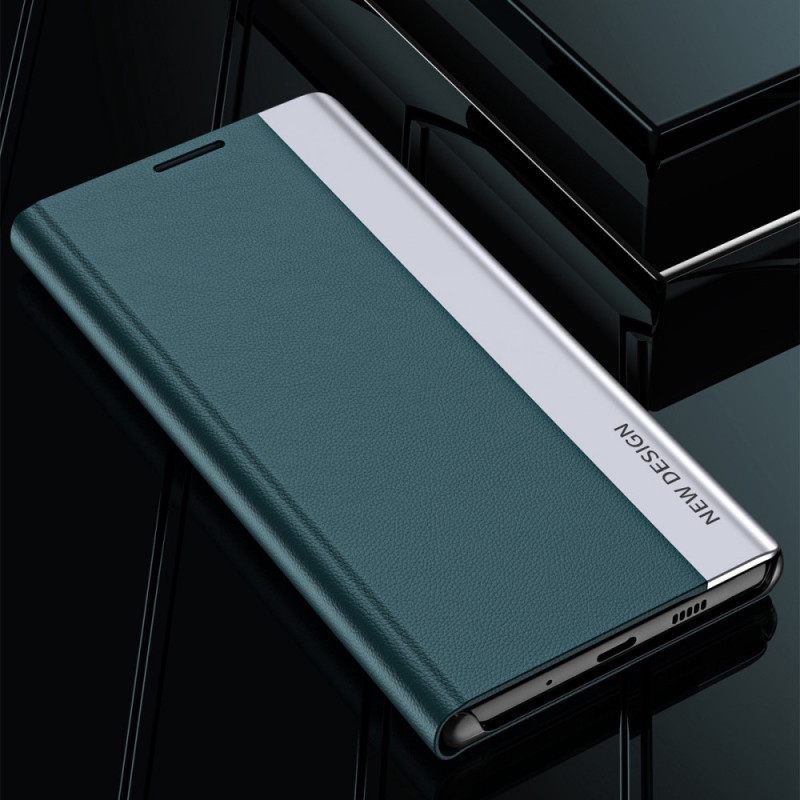 Puhelinkuoret Poco F4 GT Kotelot Flip Faux Leather Uusi Muotoilu