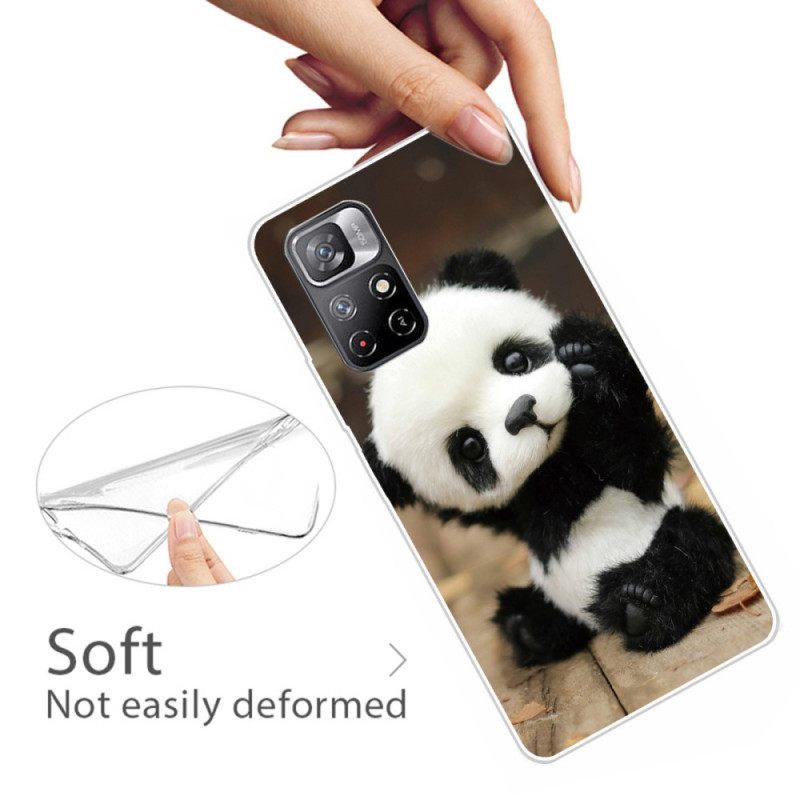 Case Xiaomi Redmi Note 11 Pro Plus 5G Flexible Panda