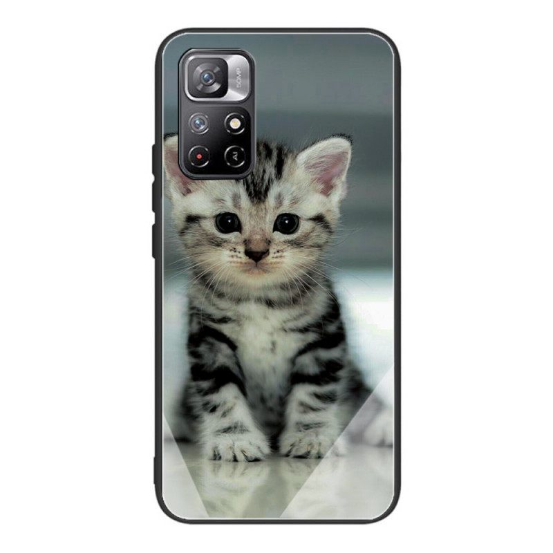 Case Xiaomi Redmi Note 11 Pro Plus 5G Tempered Glass Kitten